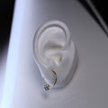 Pantalla Dama Oro 14K con Esfera Brillante